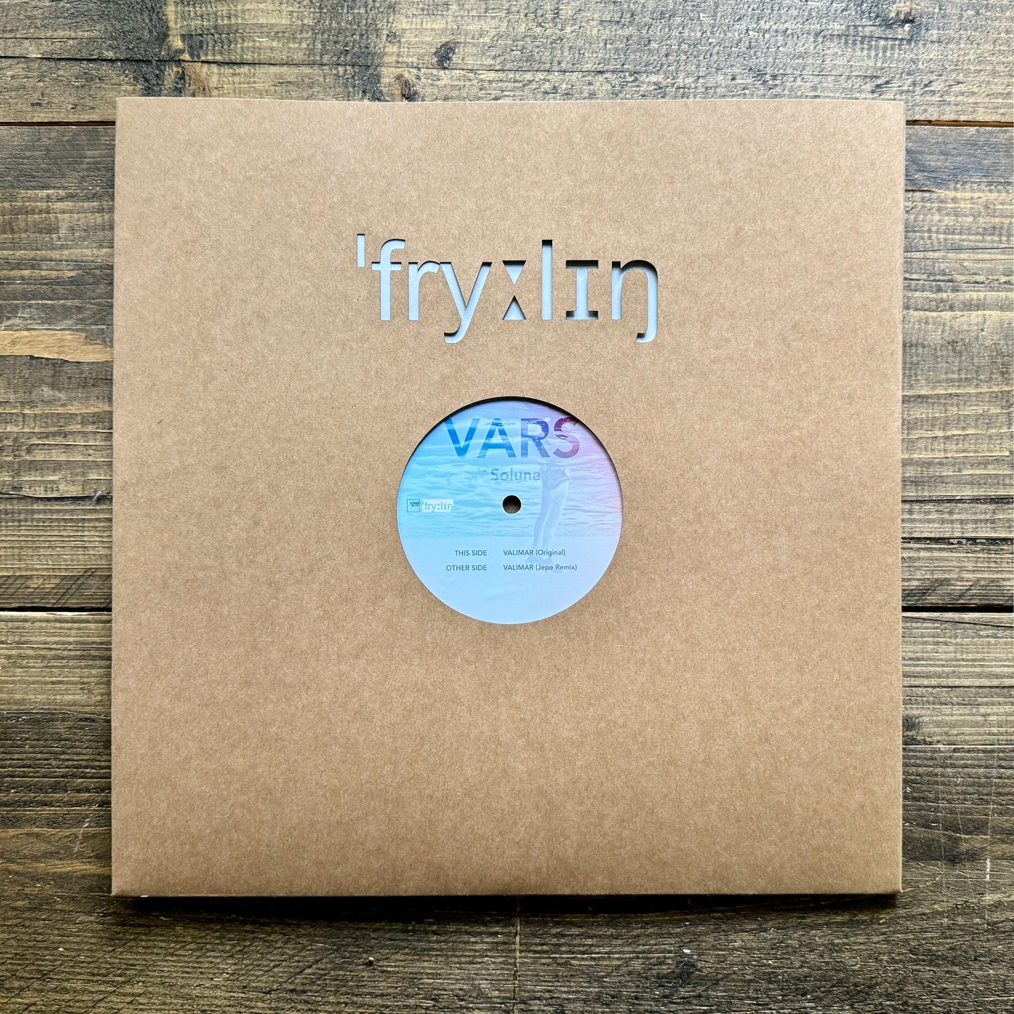 VARS "Valimar feat. Soluna" + Jepe Remix (Frue042), 12", limited to 25 copies