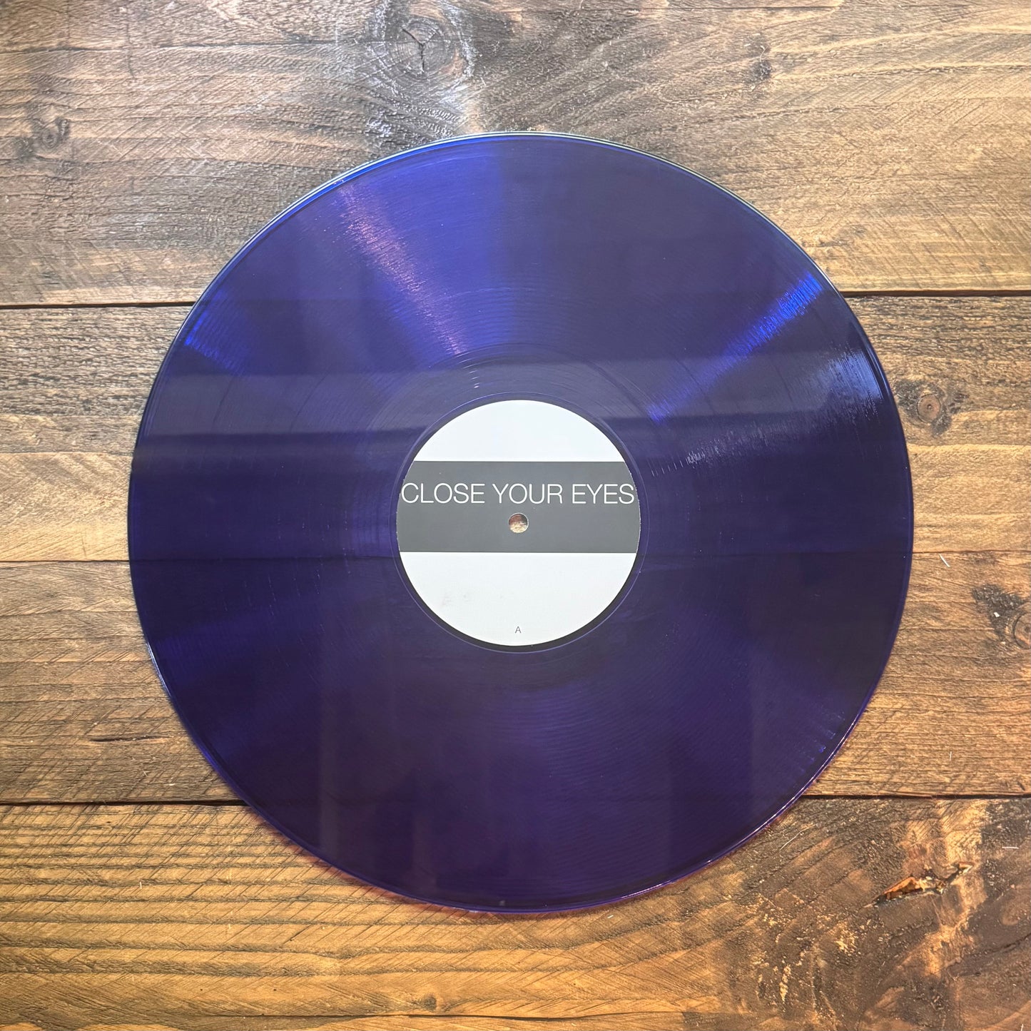 Dapayk Solo "Close your eyes", blue 12", 10 copies only (vinyl only) (Beso04)