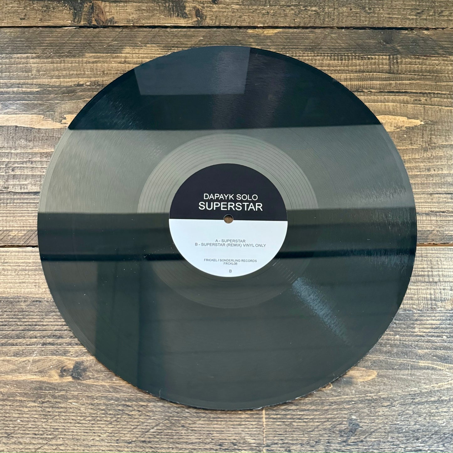 Dapayk Solo "Superstar" (FRCKL08), 12", limited, black vinyl