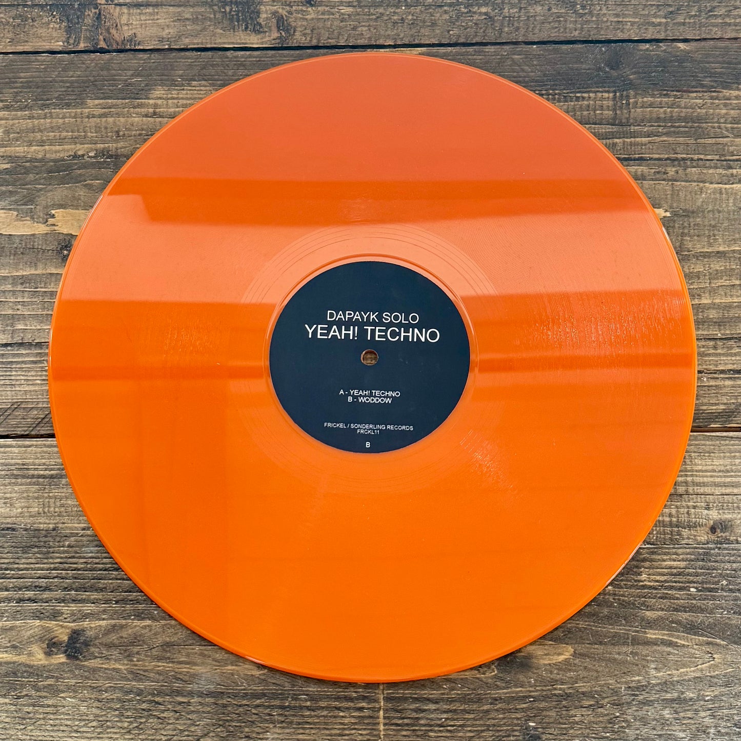 Marek Bois "YEAH! TECHNO" (FRCKL11), 20 copies, no repress