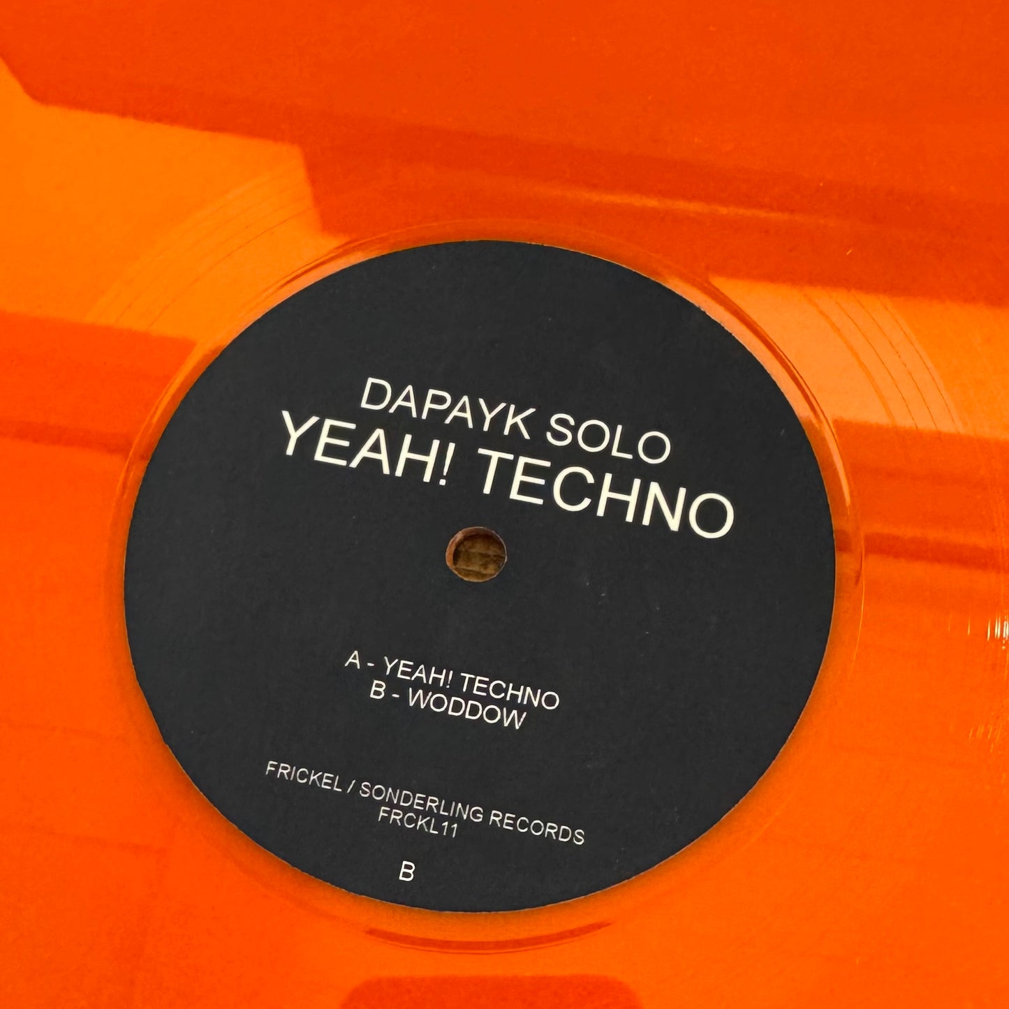 Marek Bois "YEAH! TECHNO" (FRCKL11), 20 copies, no repress