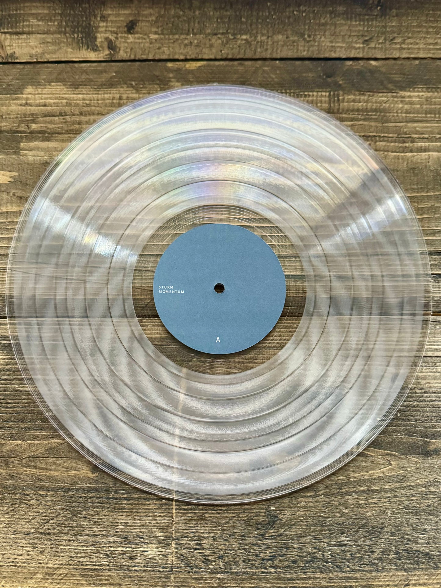 STURM "Momentum" (Licht04), 12"Vinyl, clear, limited edition of 25 copies (Shipping from 2023-12-1)