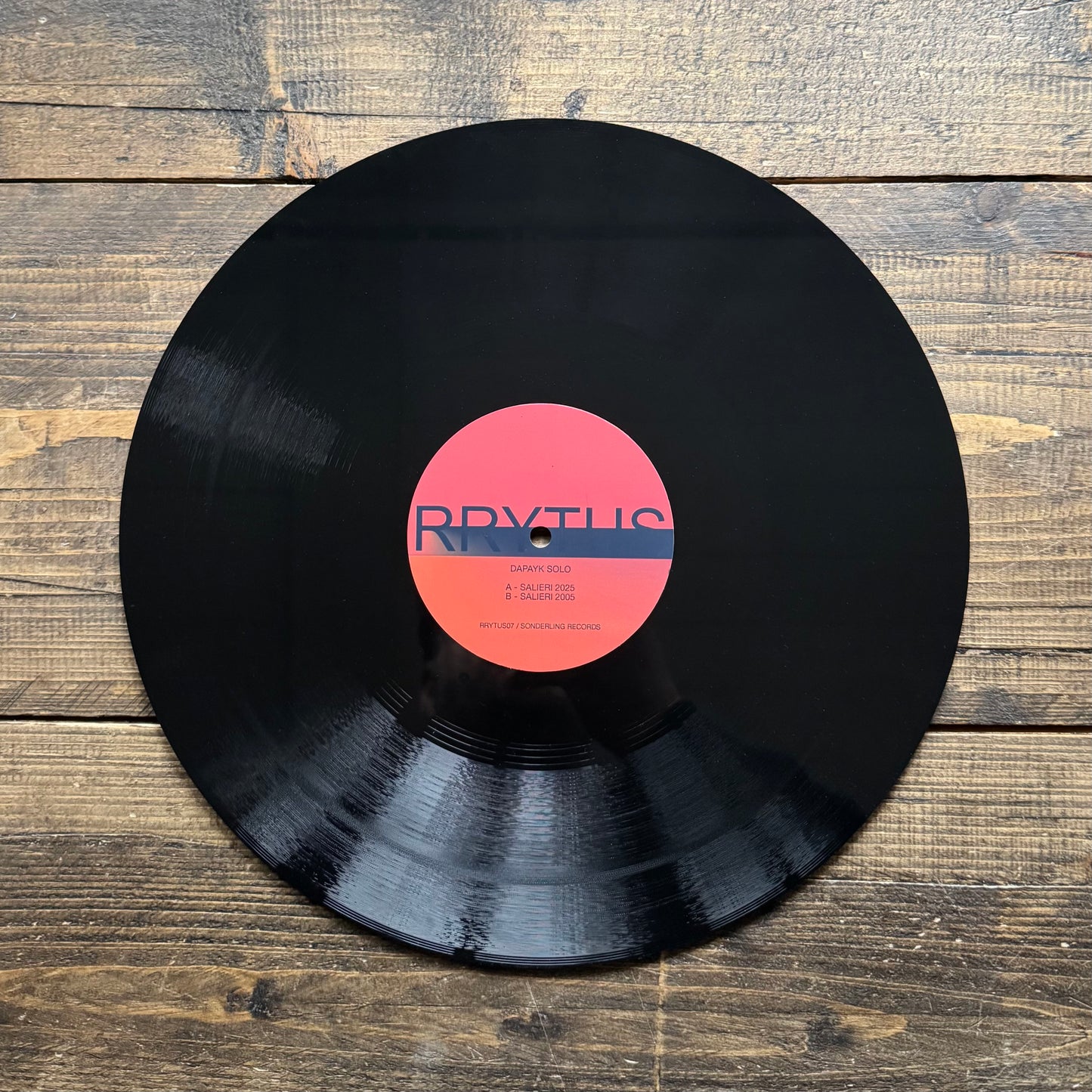 Dapayk Solo "Salieri" (Rrytus07), black 12", limited to 25 (Vinyl only)