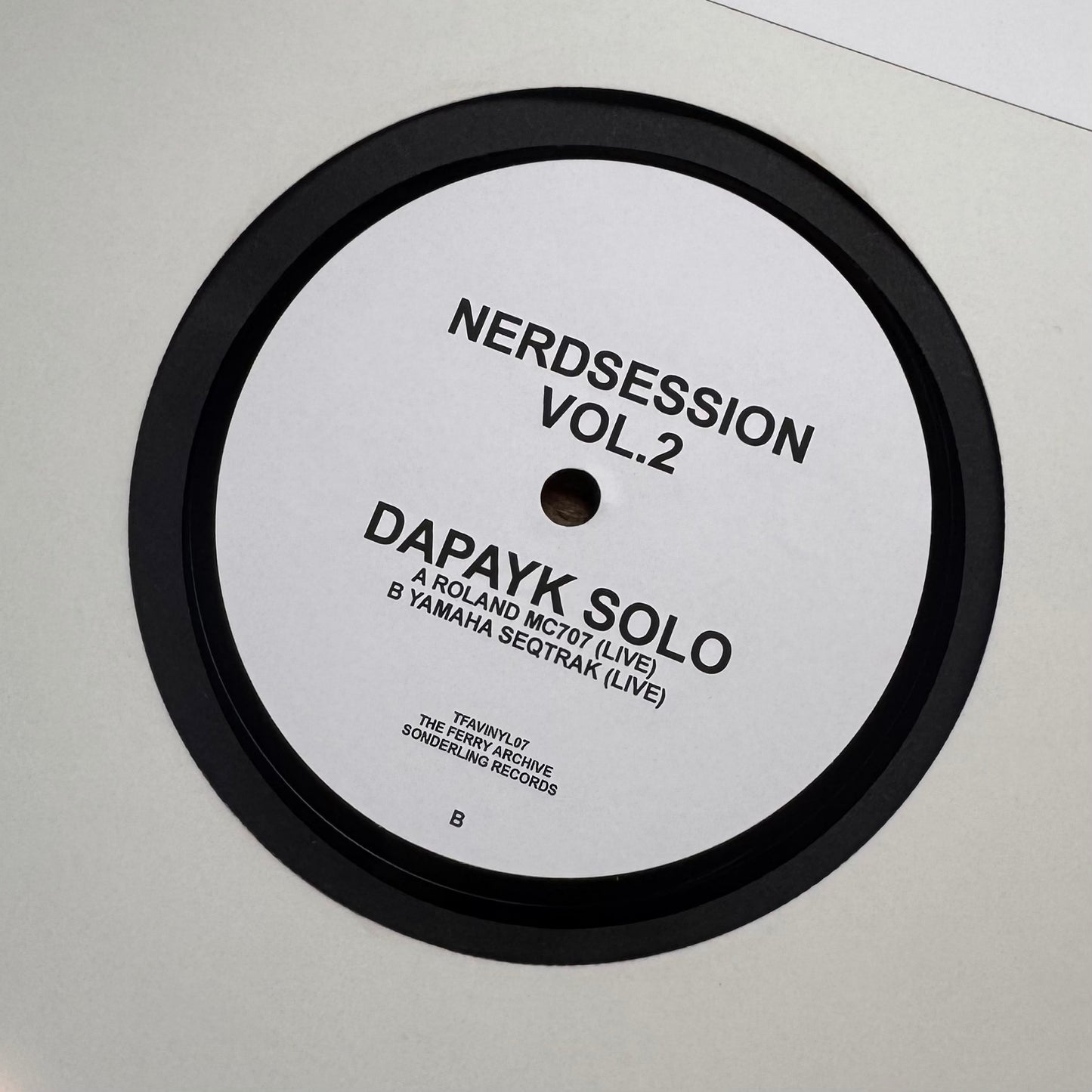Dapayk Solo "Nerdsession, Vol.2" (TFAvinyl07)