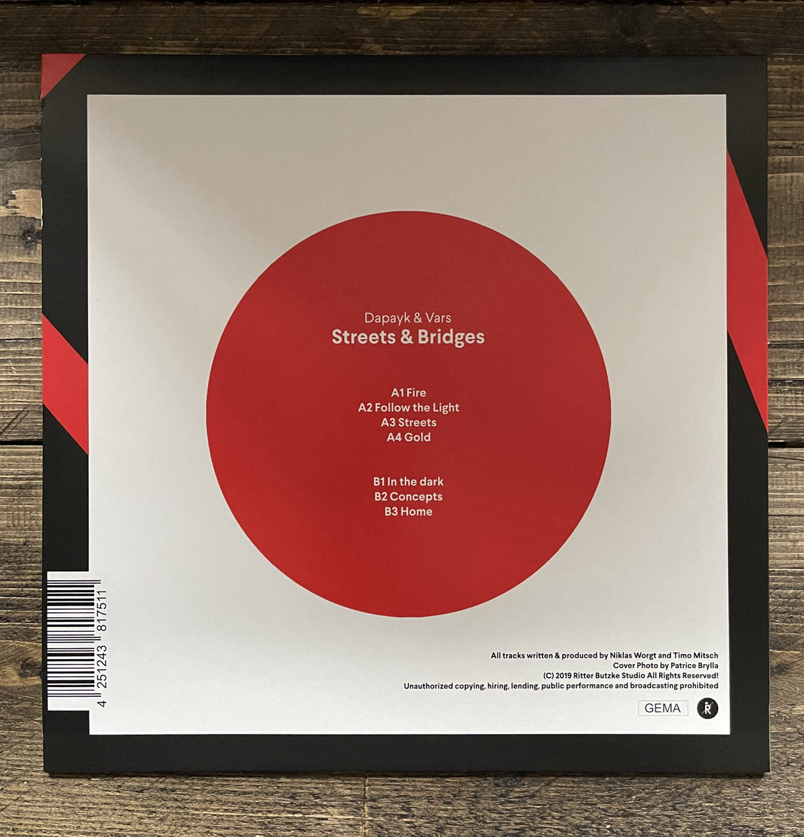 Dapayk & VARS "Streets & Bridges" 12"LP