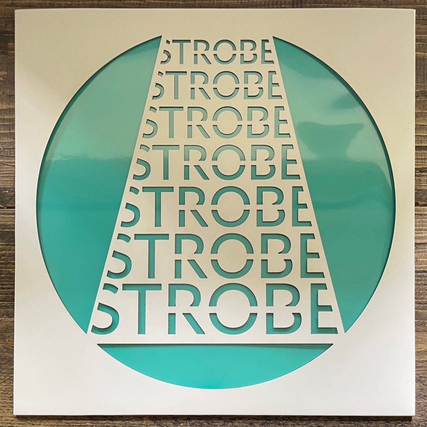 Dapayk Solo "Strobe" limited, turquoise green 12", only 20copies, no repress