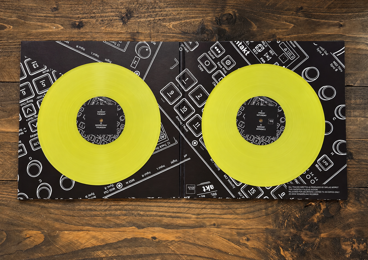 Dapayk Solo "Tracks I made on the Syntakt while my wife was getting ready" 2x12", Limited edition, (RRYTUS17)