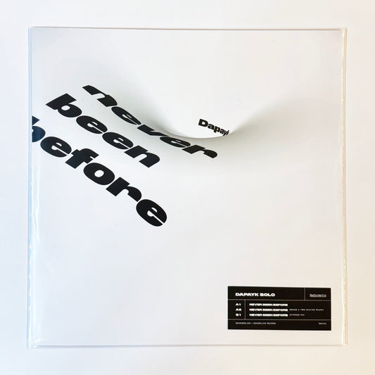 Dapayk Solo "Never Been Before" (Beso02) 20 different colours, 20 copies only.
