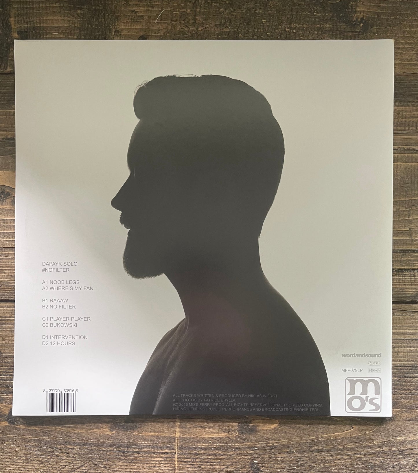 Dapayk Solo "No Filter" 2x12" Vinyl LP