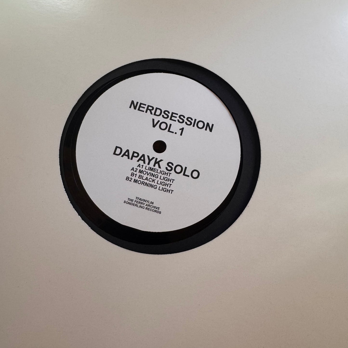 Dapayk Solo "Nerdsession, Vol.1" (TFAvinyl06)