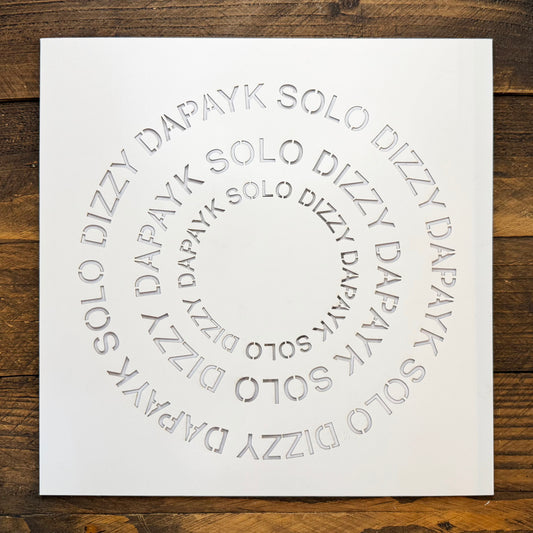 Dapayk Solo "Dizzy" (FRCKL17), white 12", limited to 10 copies