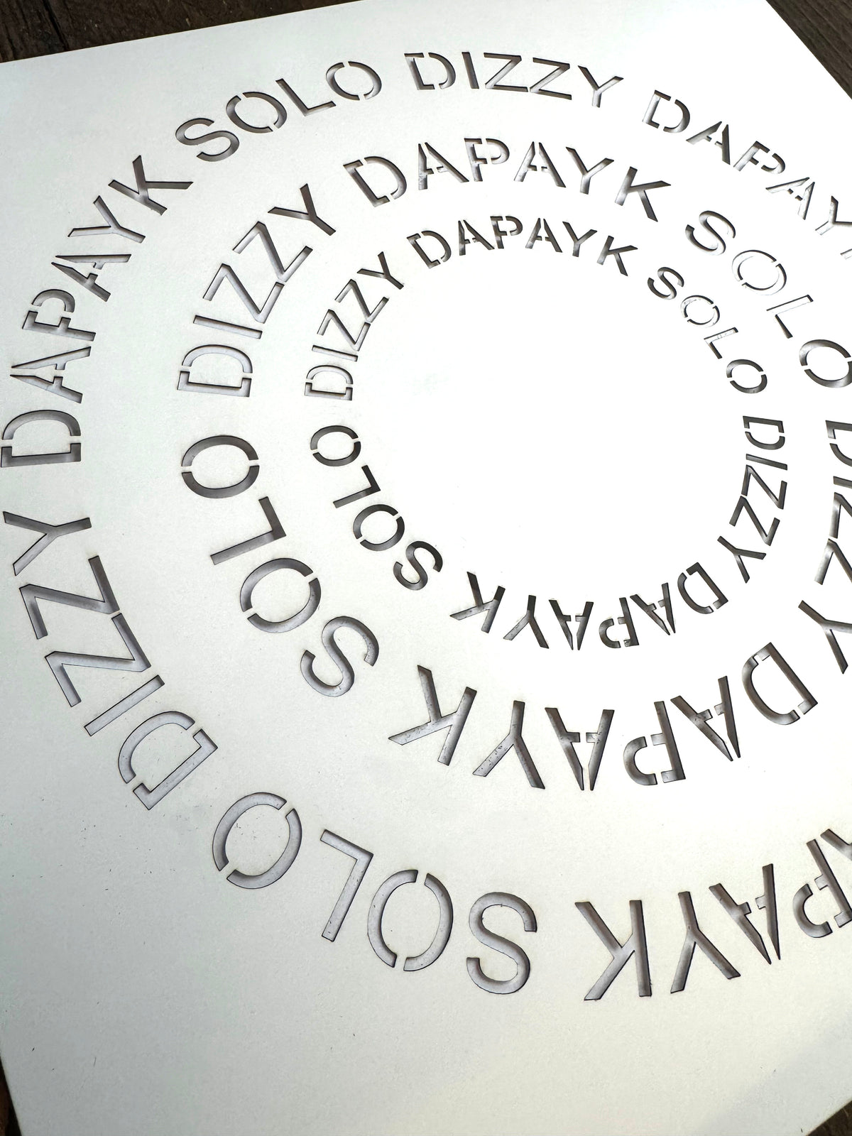 Dapayk Solo "Dizzy" (FRCKL17), green 12", limited to 10 copies
