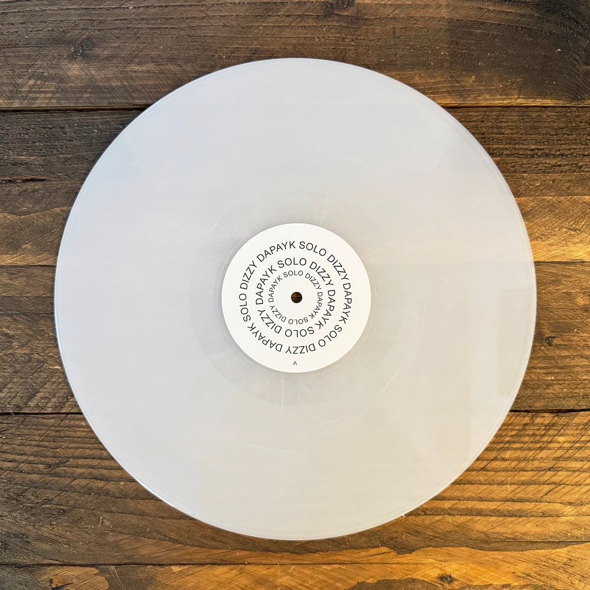 Dapayk Solo "Dizzy" (FRCKL17), white 12", limited to 10 copies