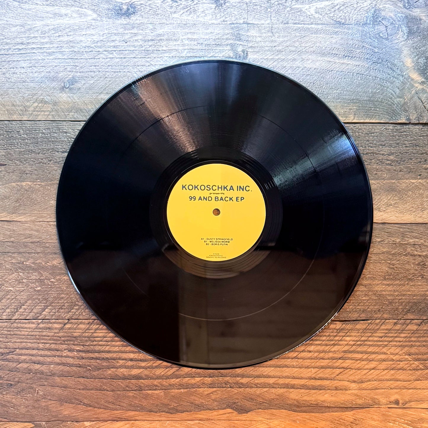 Kokoschka "99 and back EP", black 12", (Kinc04)