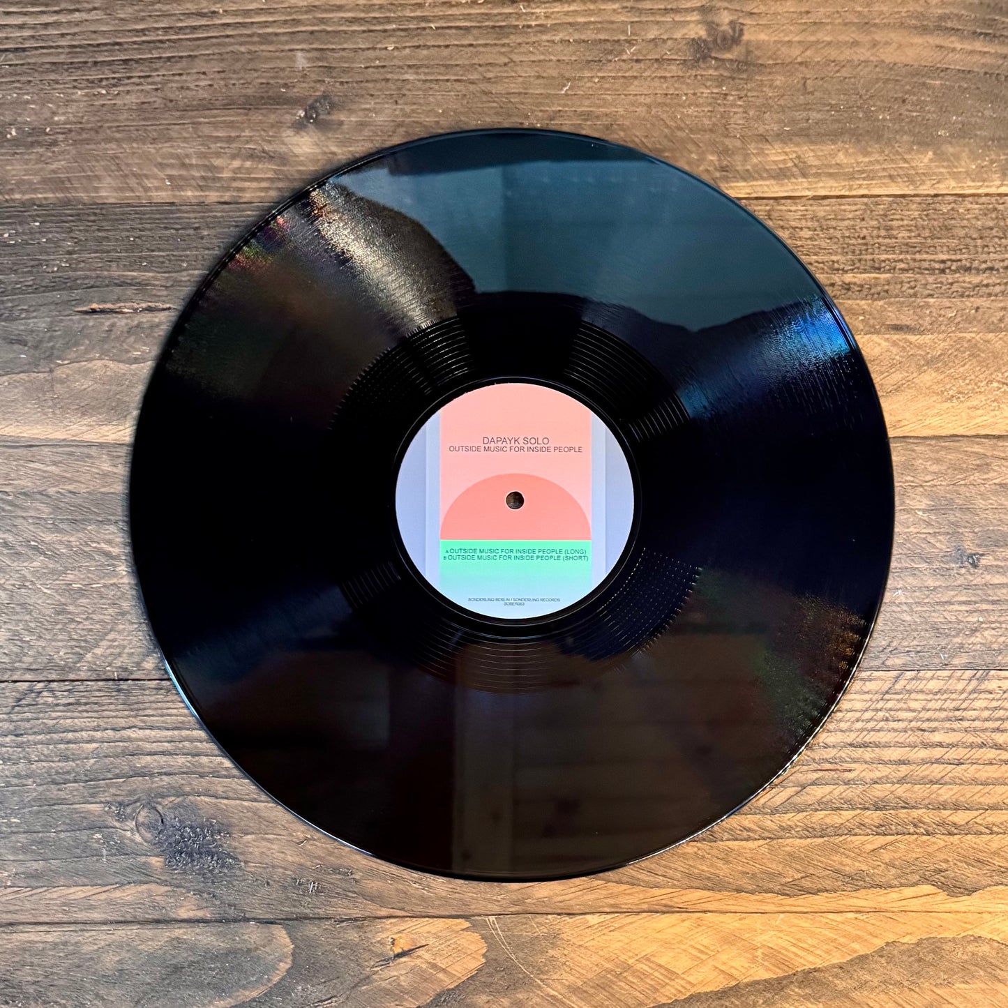 Dapayk Solo "Outside music for inside people" black vinyl (Sober063)