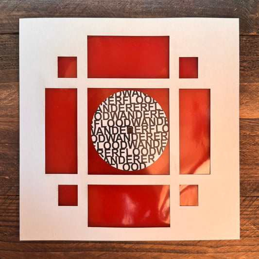 Dapayk Solo "Flood / Wanderer" (TFAvinyl08), red 10" vinyl, 2 copies only