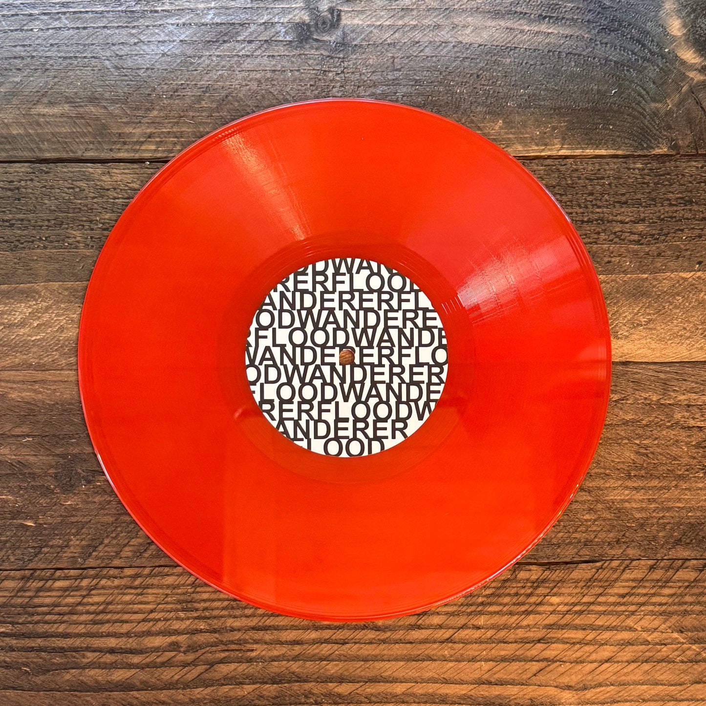 Dapayk Solo "Flood / Wanderer" (TFAvinyl08), red 10" vinyl, 2 copies only